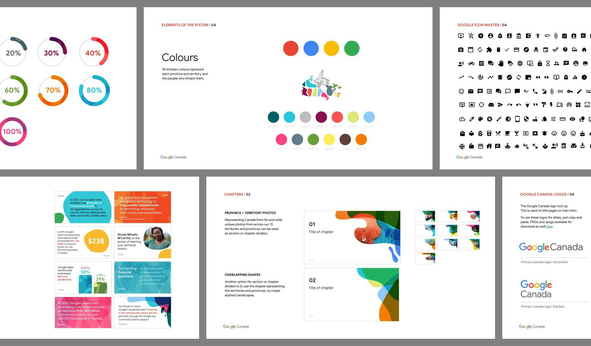 Google Canada Brand guide