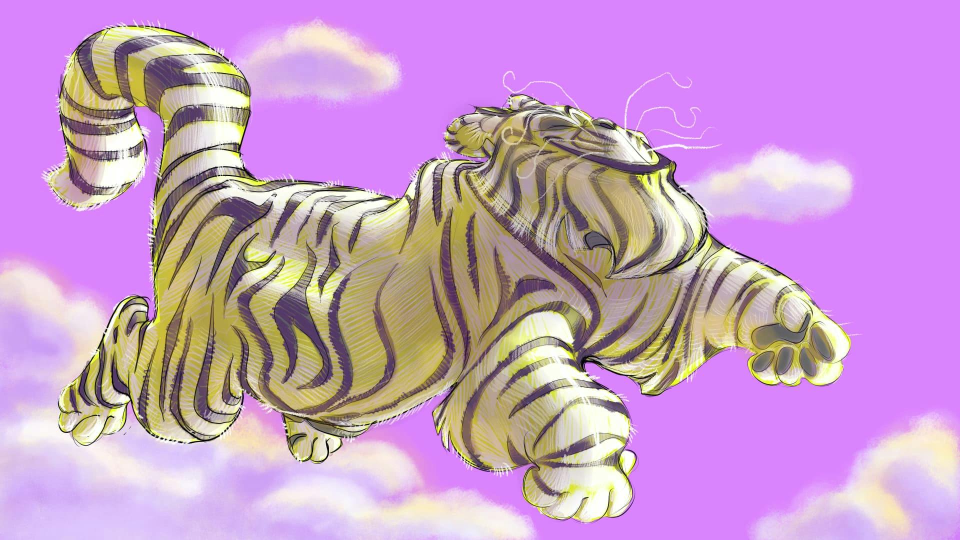 A flying tiger