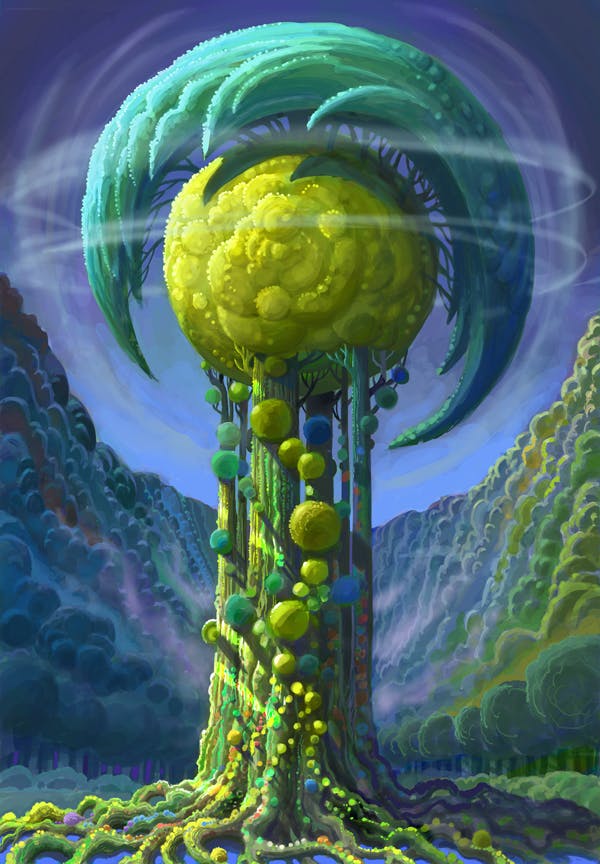 A fantasy tree