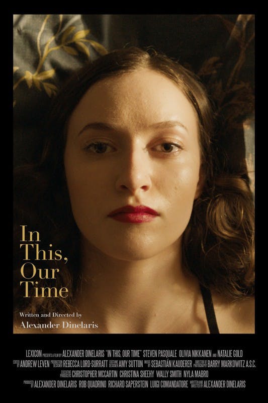 Movie poster for In This, Our Time