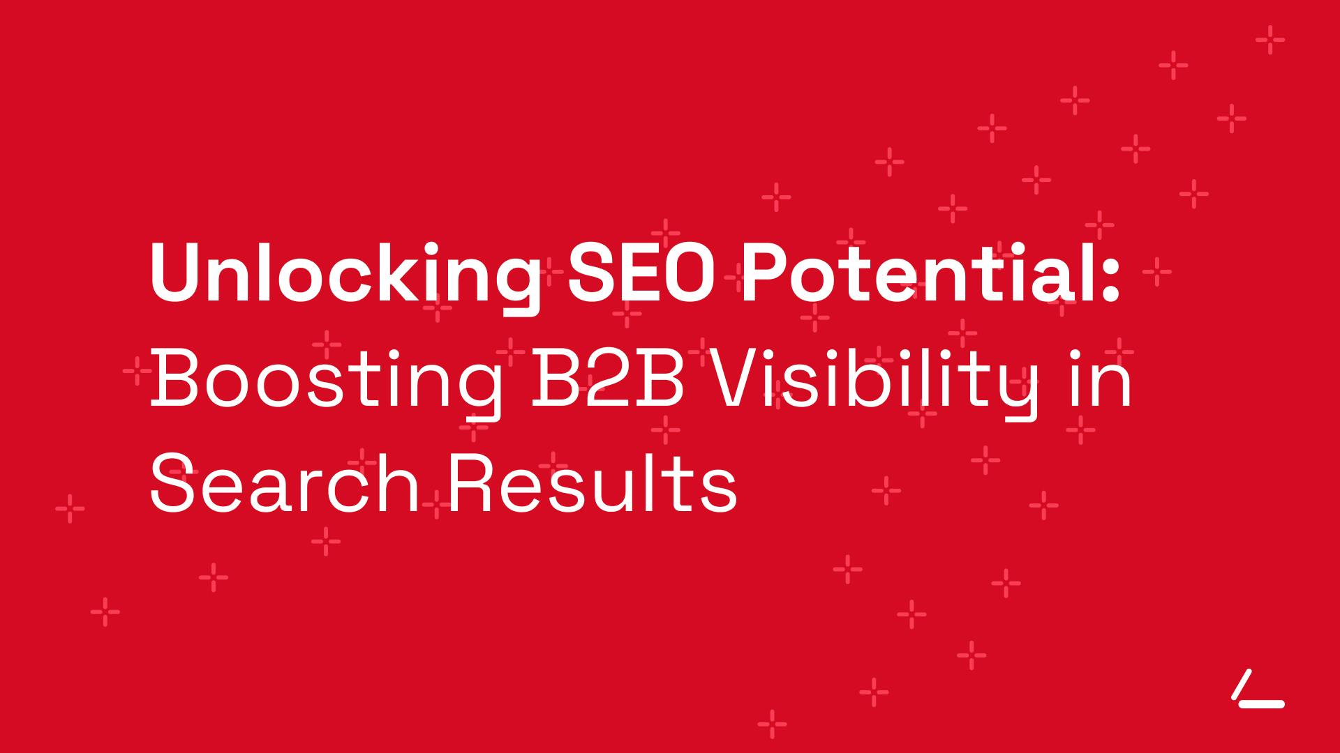 SEO Article Header - Red background with text about SEO