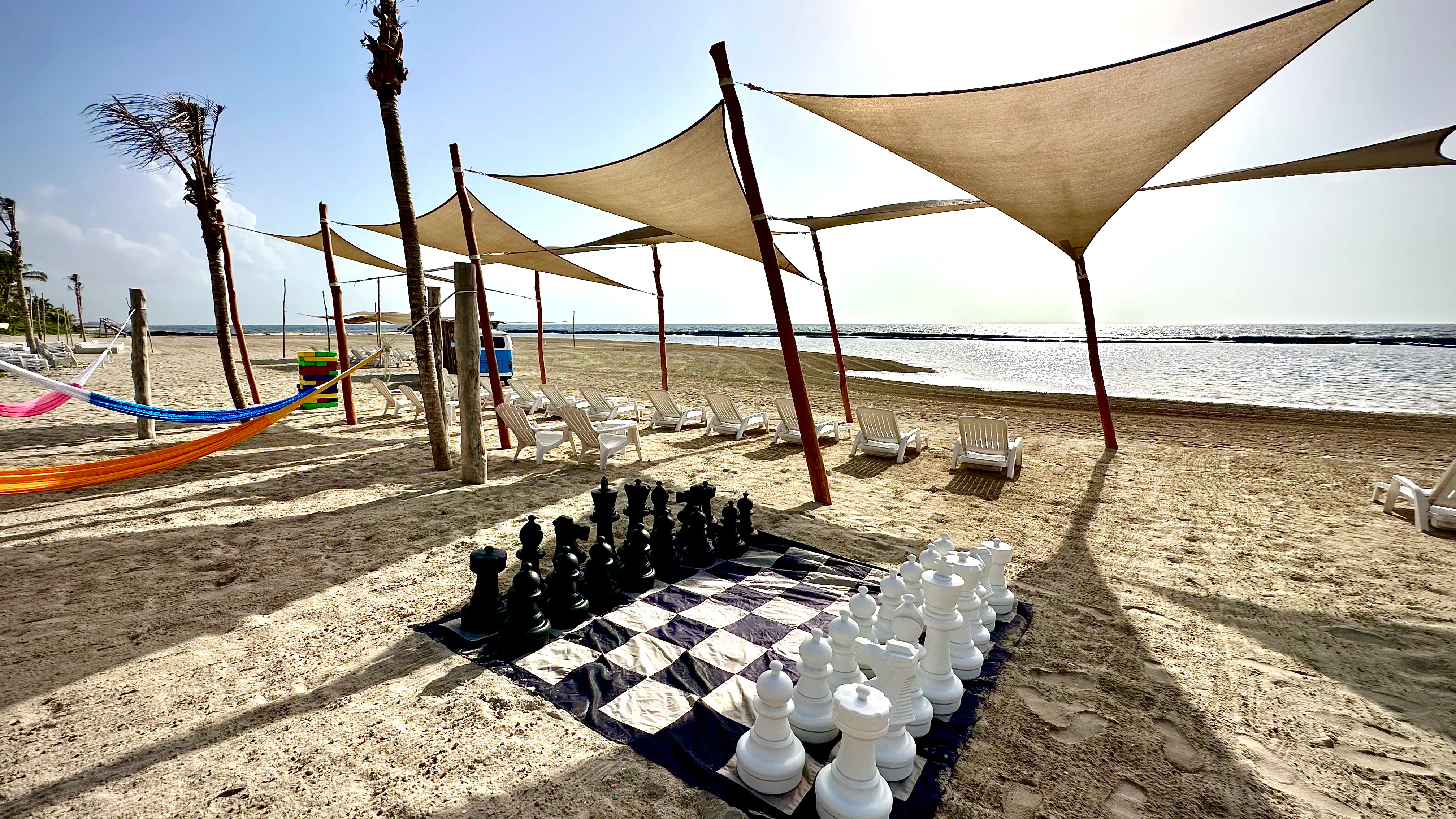 Pink Pelican Beach Club Chess