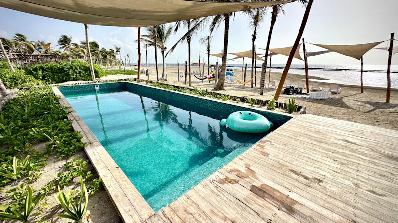 Pink Pelican Beach Club Pool