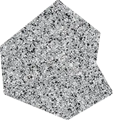 Échantillon du revêtement Mineral Coat, coloris Stone gris clair granuleux