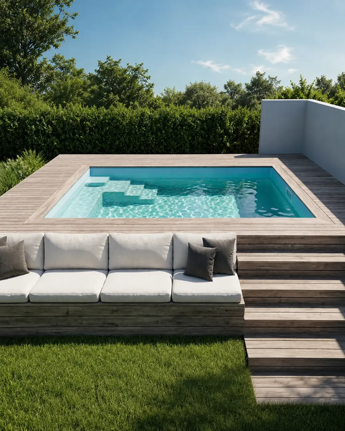 Découvrez notre gamme de piscines premium Piscines Autoportantes