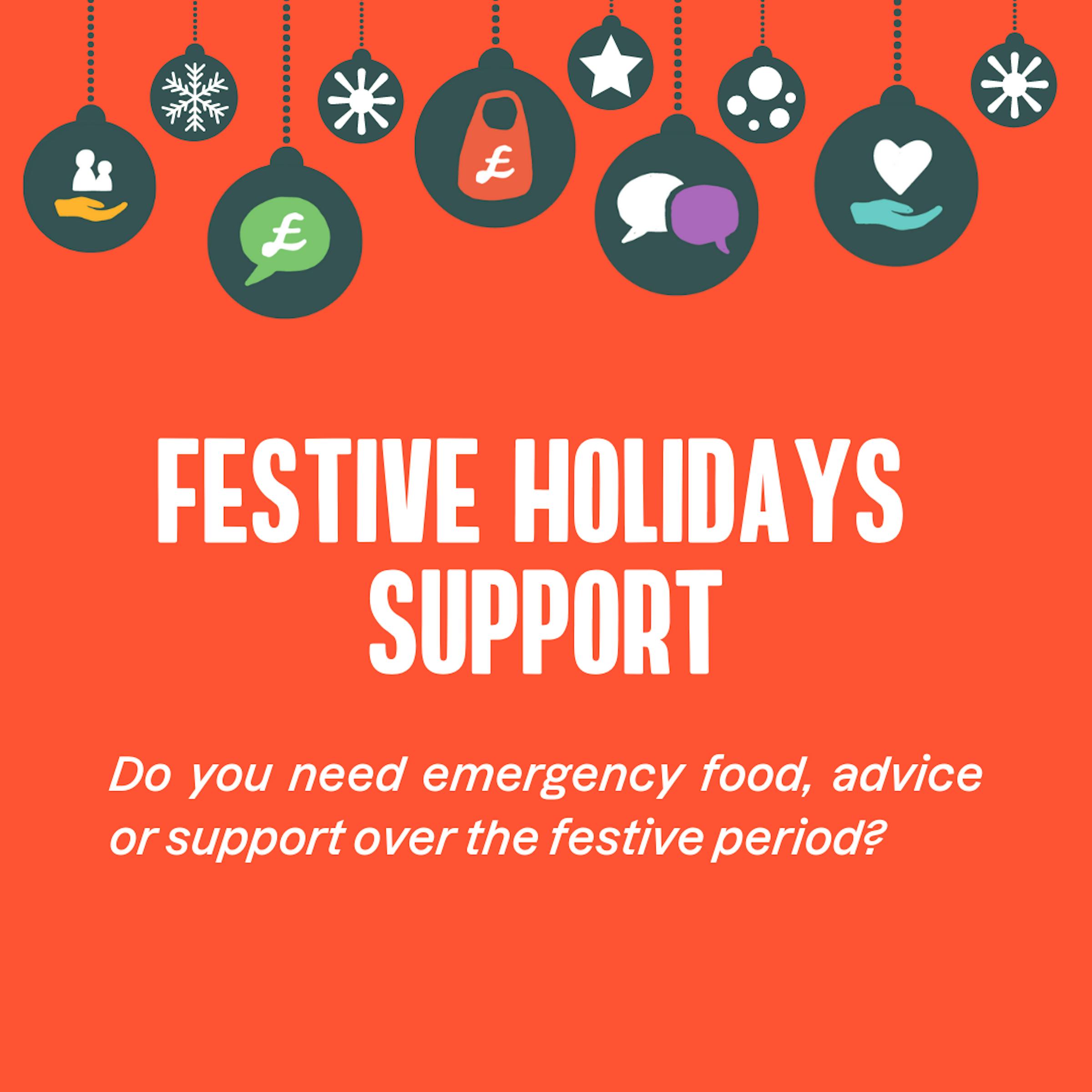 Do you need food & support over the festive break?