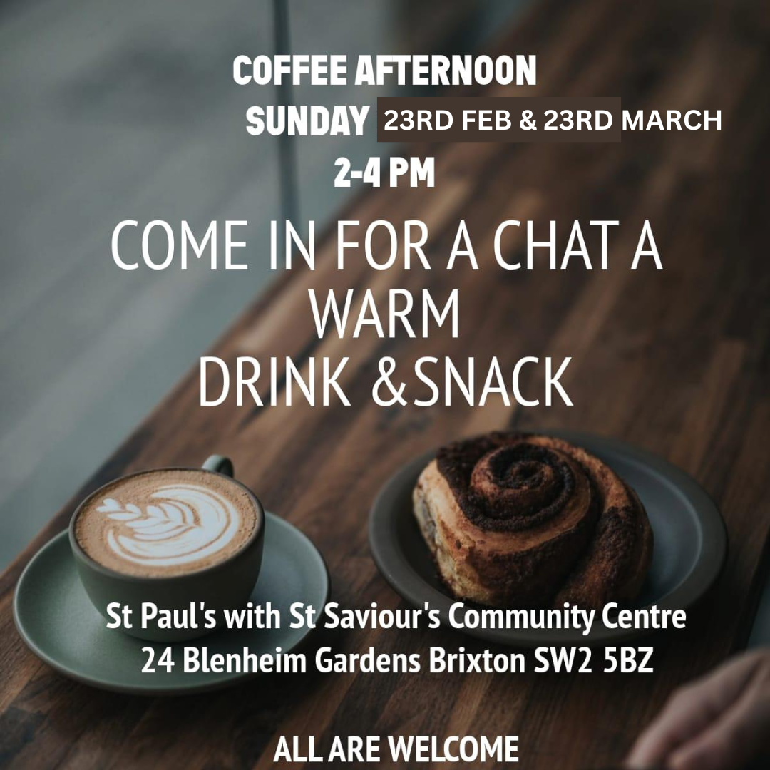 Monthly Coffee & Chat at St. Paul's Church