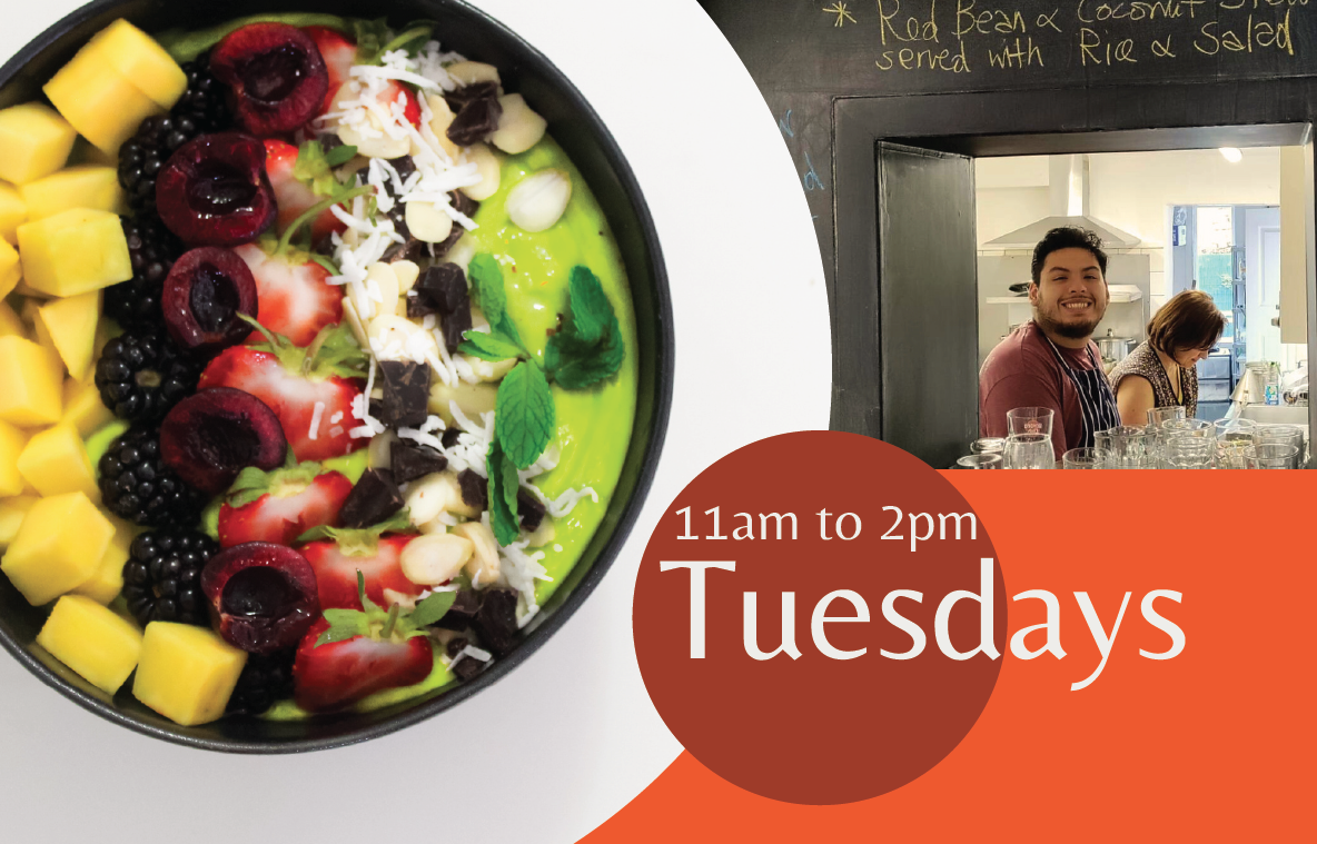 Tuesday Community Lunches at Bonnington Café