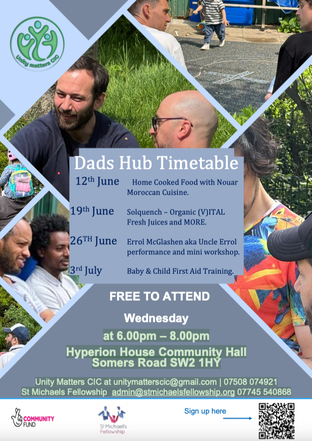 Dads Hub Latest Timetable