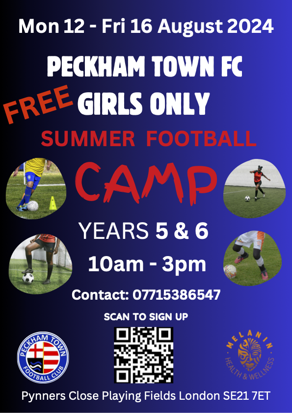 Girls Football Summer Camp - FREE!