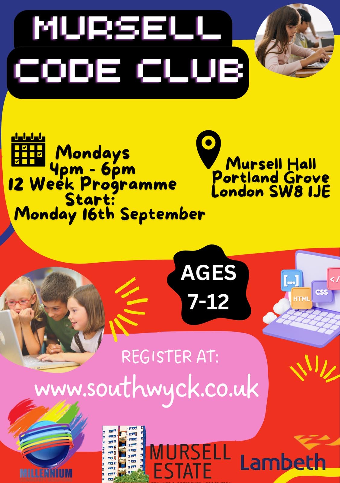 Kid's Coding Club - Free!