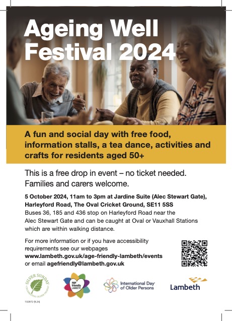 Lambeth Ageing Well Festival 2024