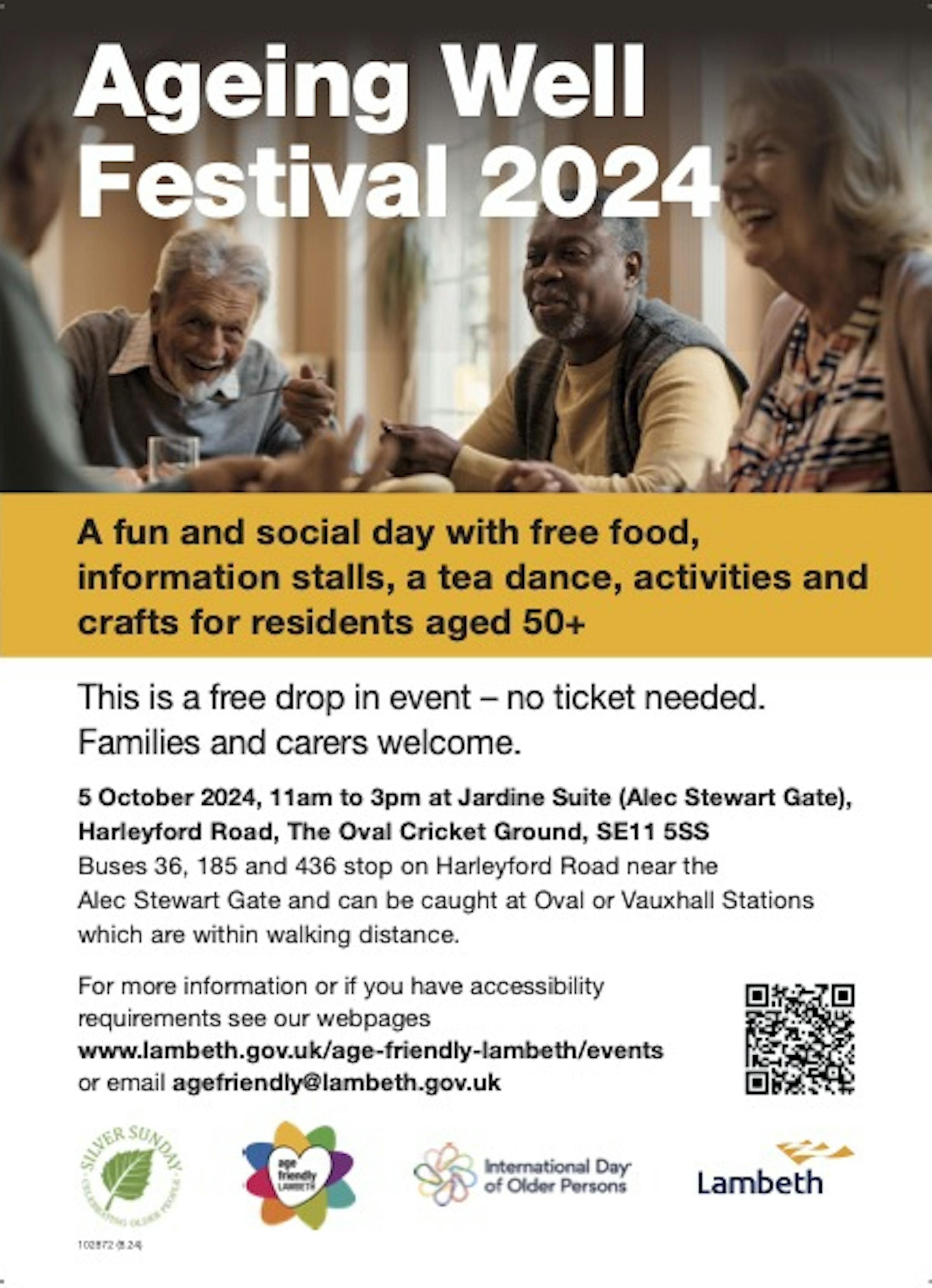 Lambeth Ageing Well Festival 2024