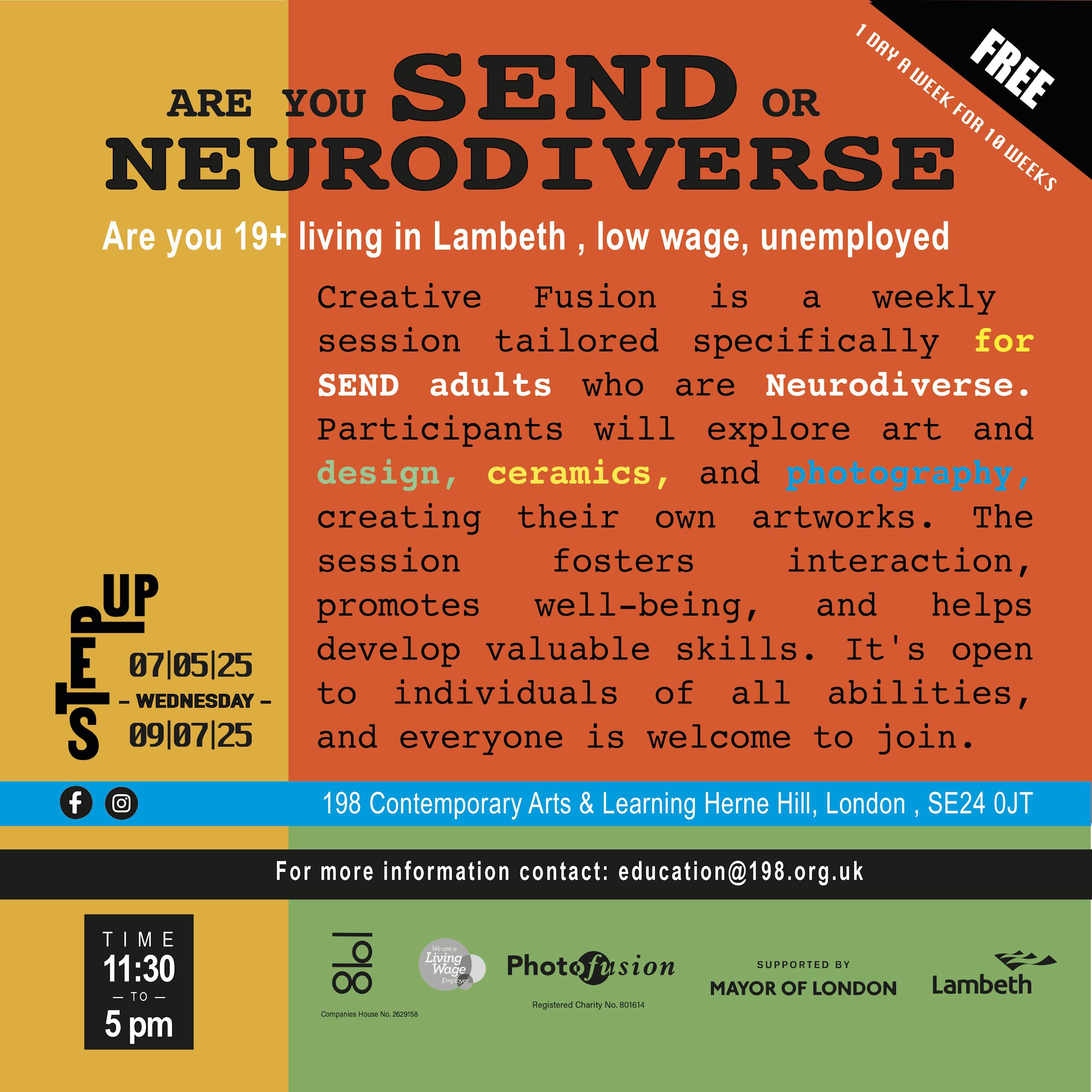 STEP UP: SEND Creative Fusion Art & Design