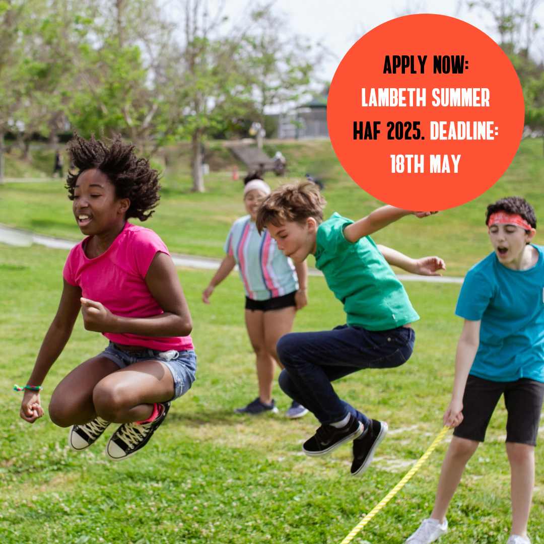 Applications open for Lambeth Summer HAF 2025