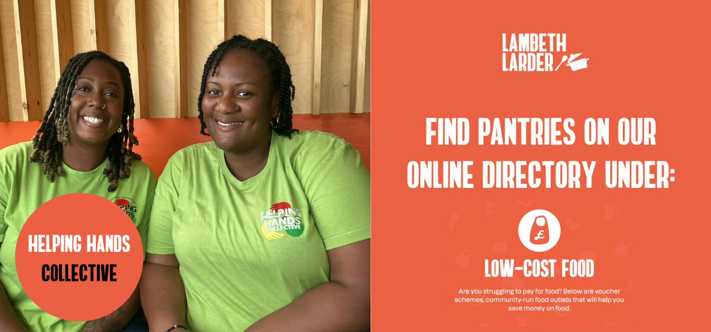 Helping Hands Collective and our Low-cost food page