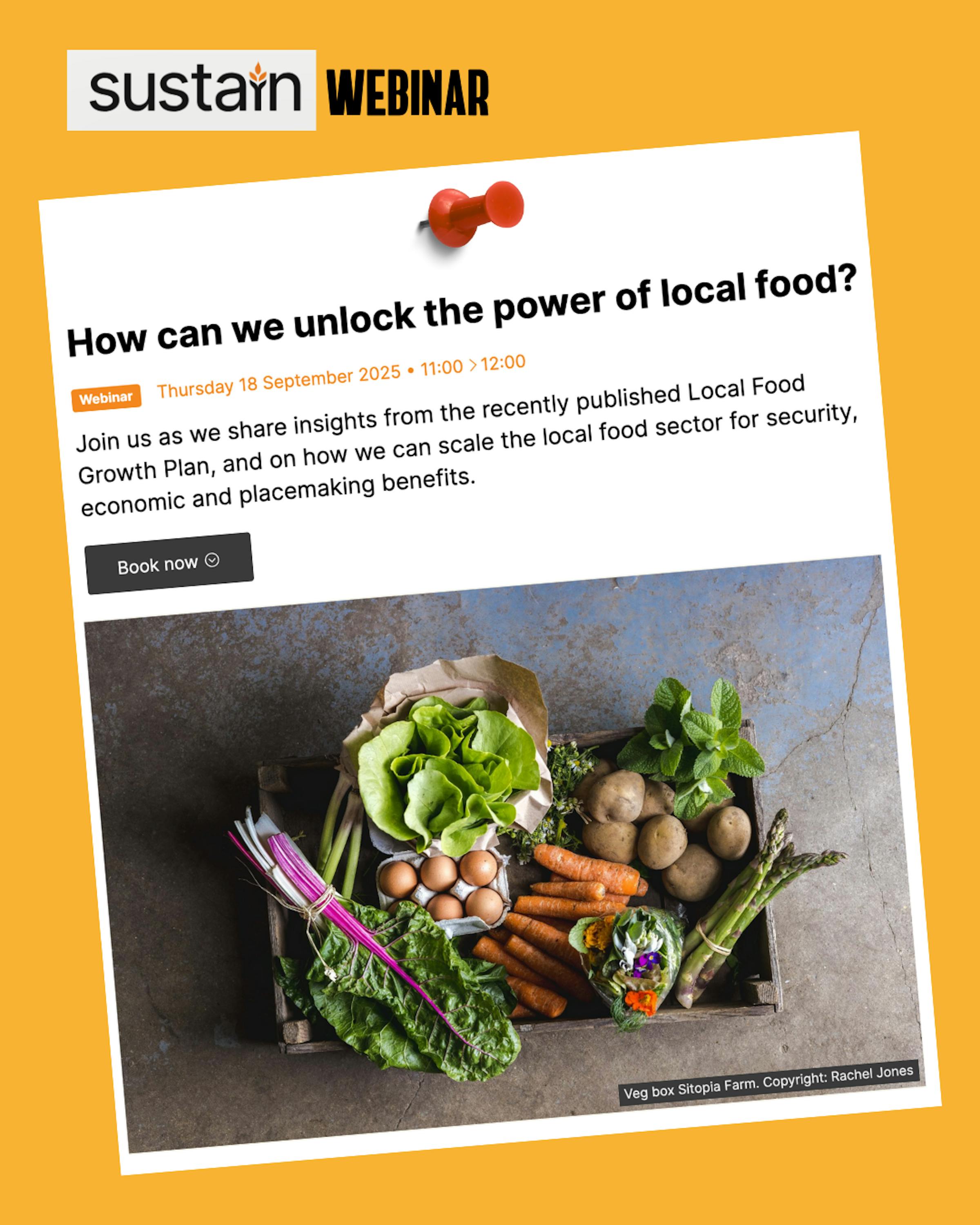 How can we unlock the power of local food?