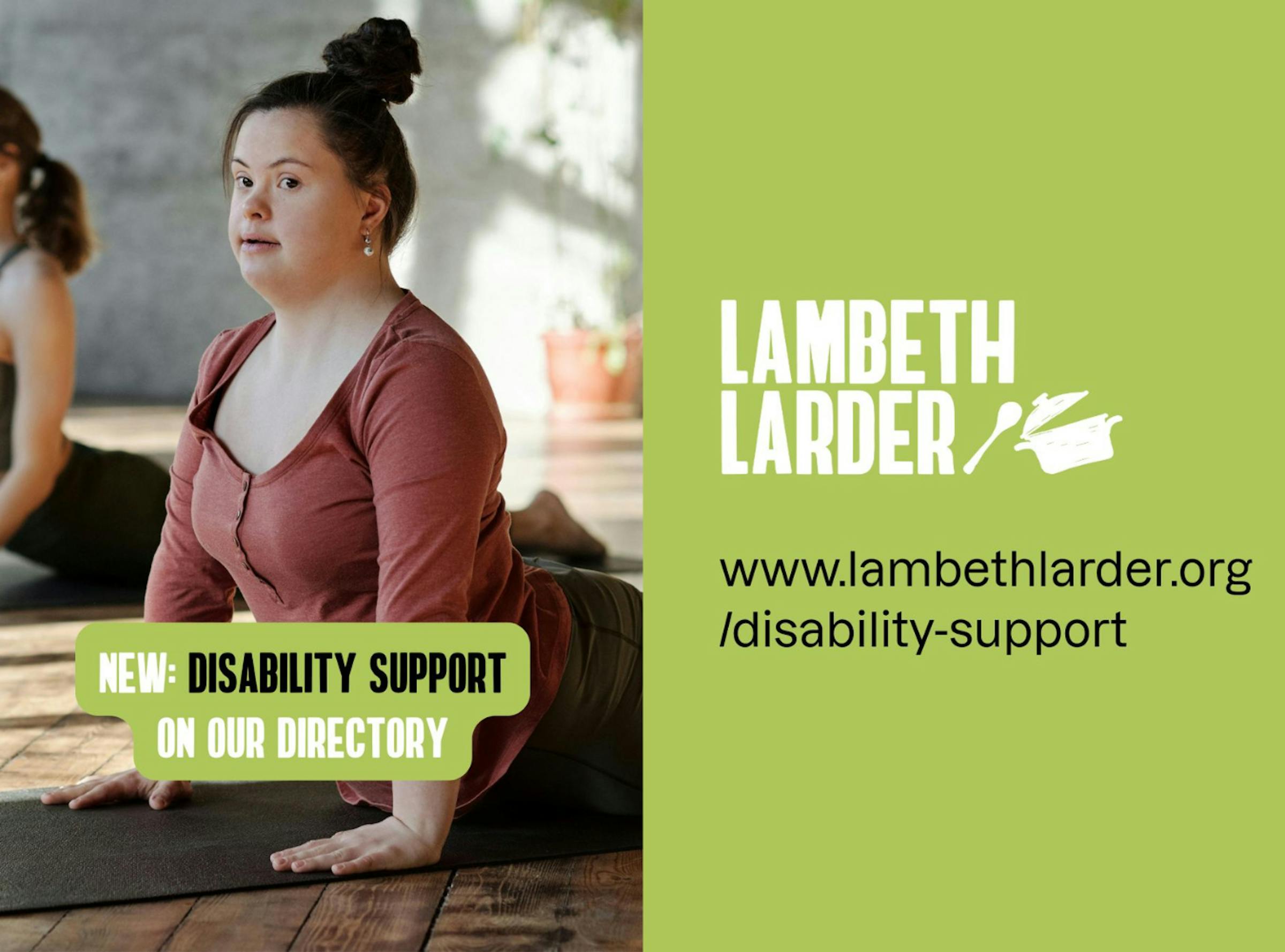 New on the directory: Disability Support