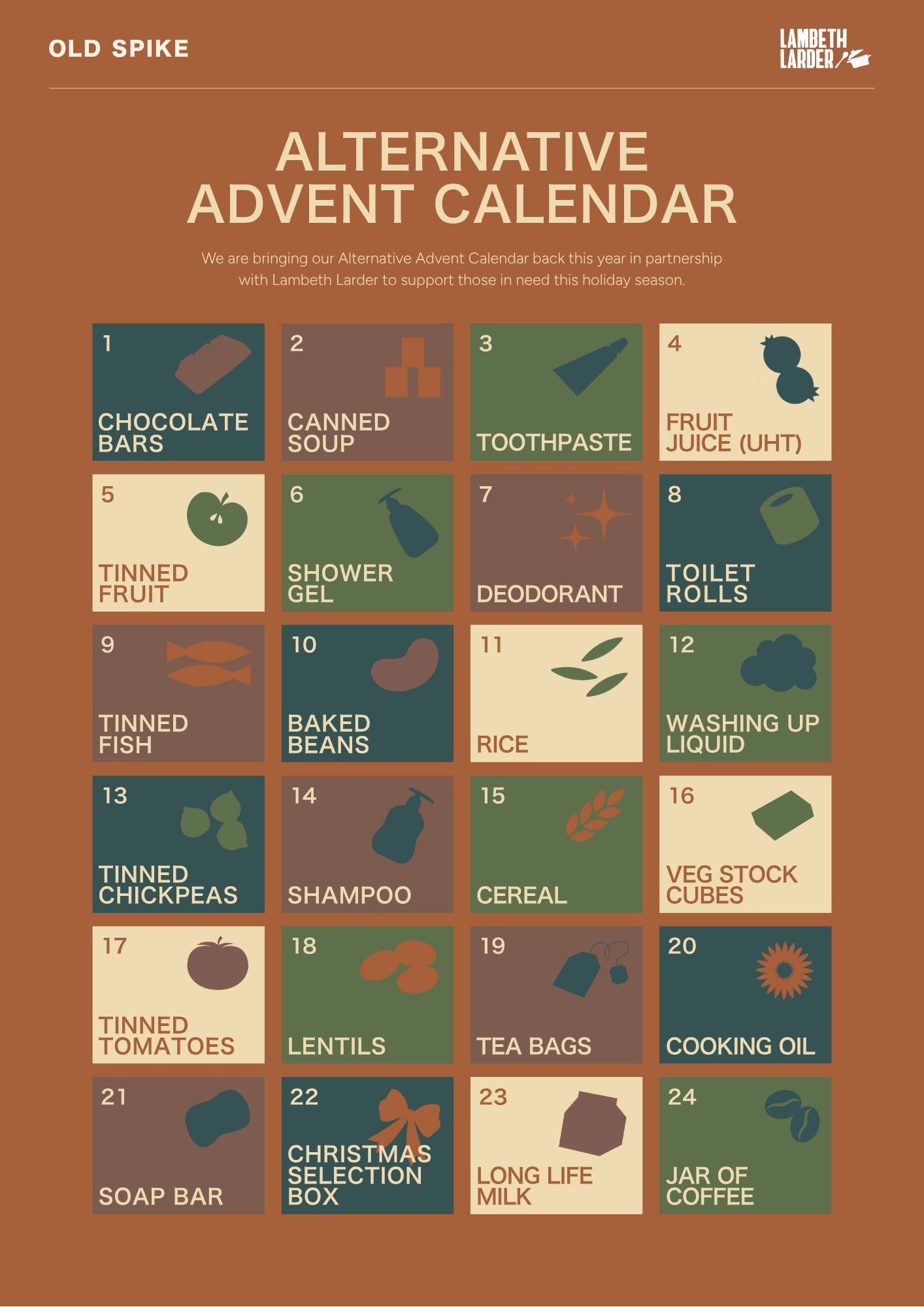 Old Spike Roastery Alternative Advent Calendar 2025