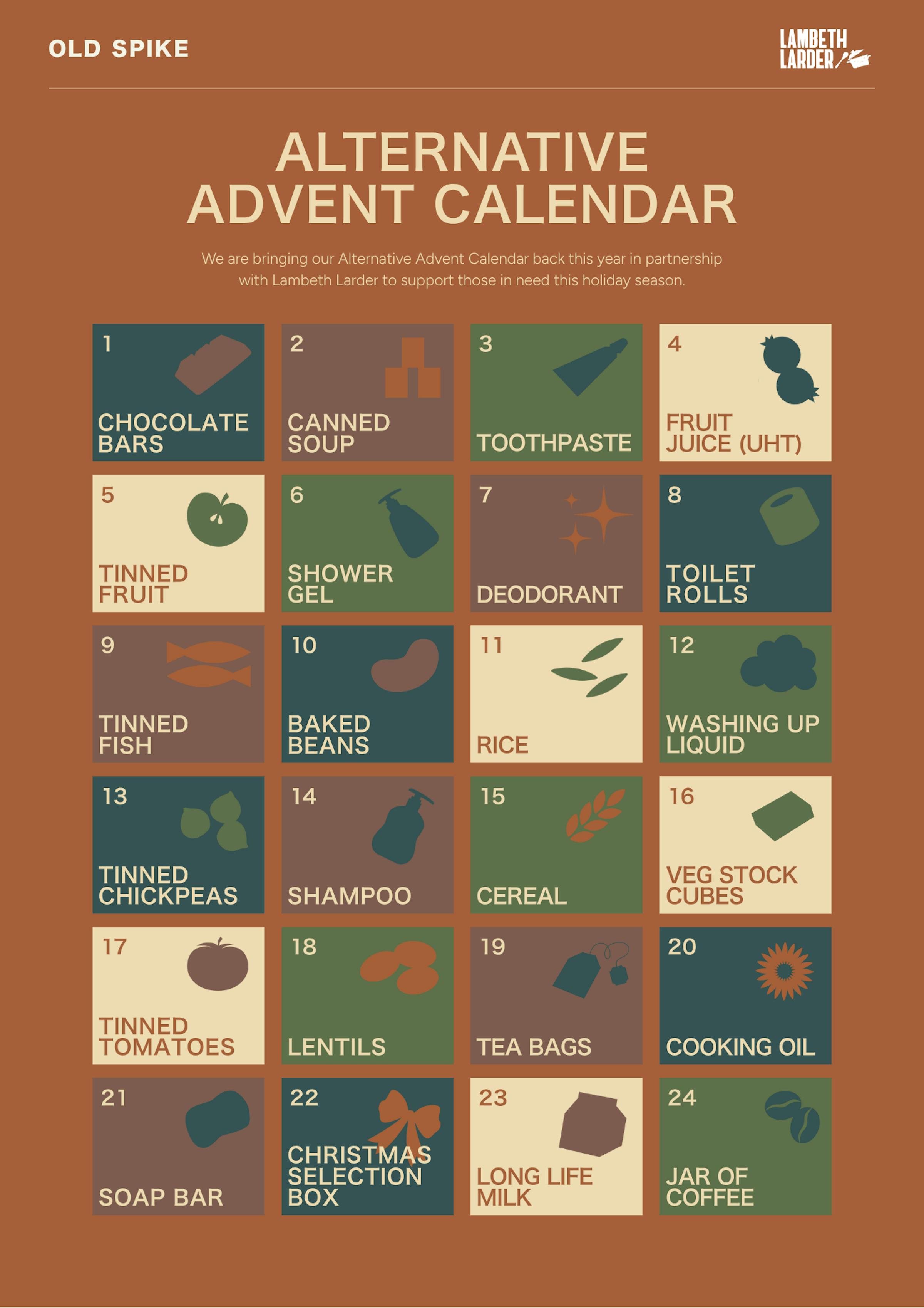 Old Spike Roastery Alternative Advent Calendar 2025