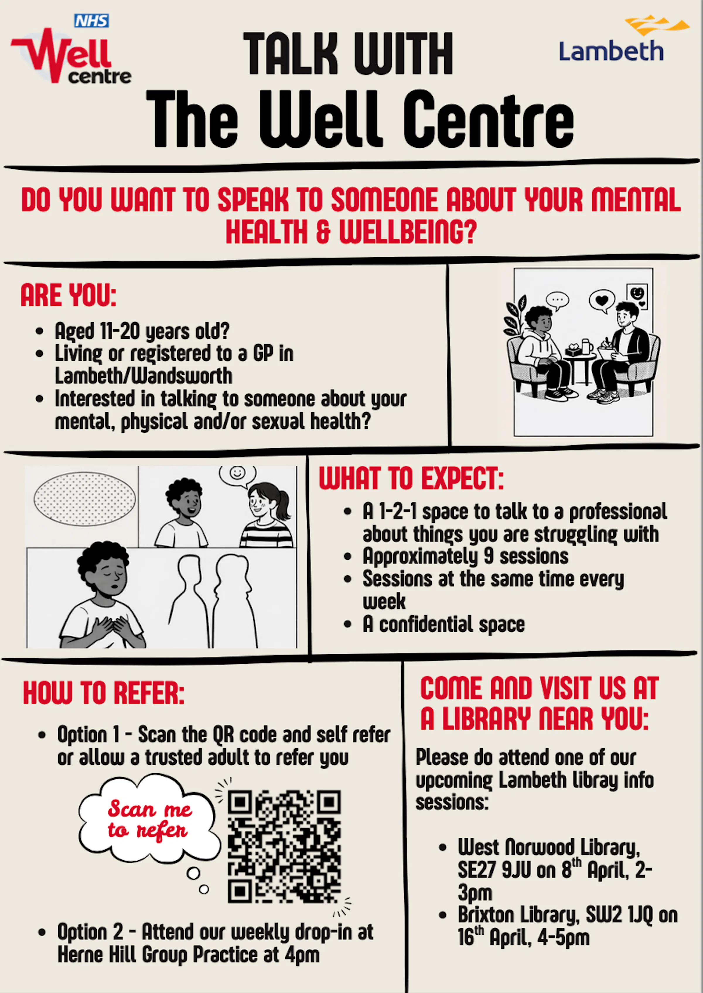 Talk with The Well Centre