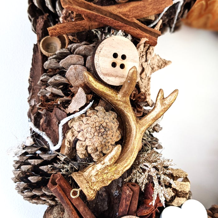 Couronne de Noël "L’orangée"