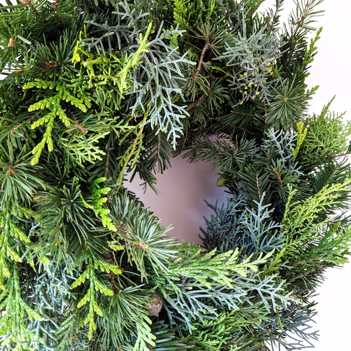 Couronne de Noël "Brute"