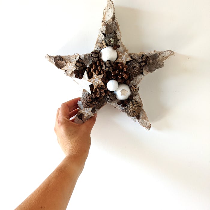 Couronne de Noël « Étoile filante »