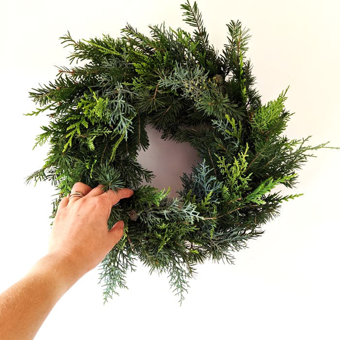 Couronne de Noël "Brute"