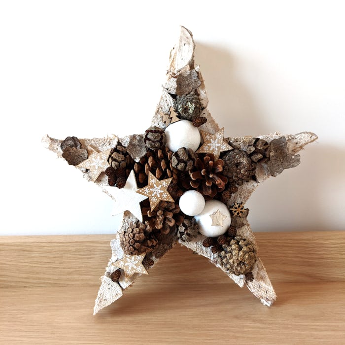 Couronne de Noël « Étoile filante »