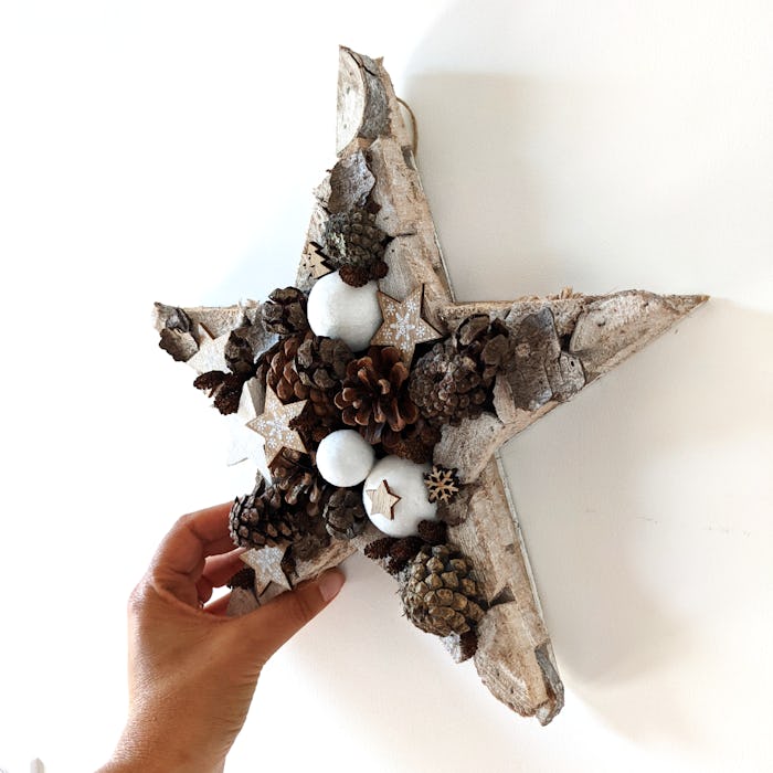 Couronne de Noël « Étoile filante »