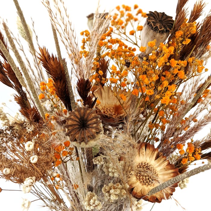 Bouquet de fleurs séchées “Orange”