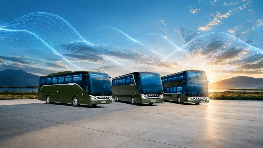 Setra hópferðabílar, úrval