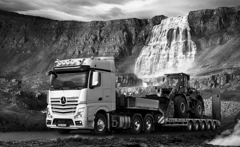 Actros á Íslandi | foss