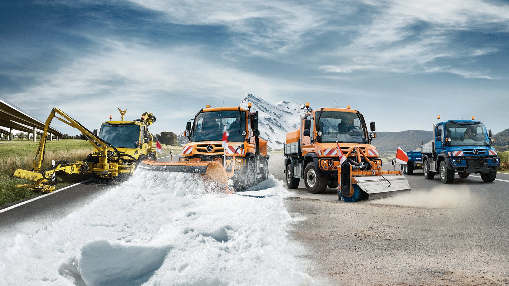 Unimog - fjölhæf verkefni
