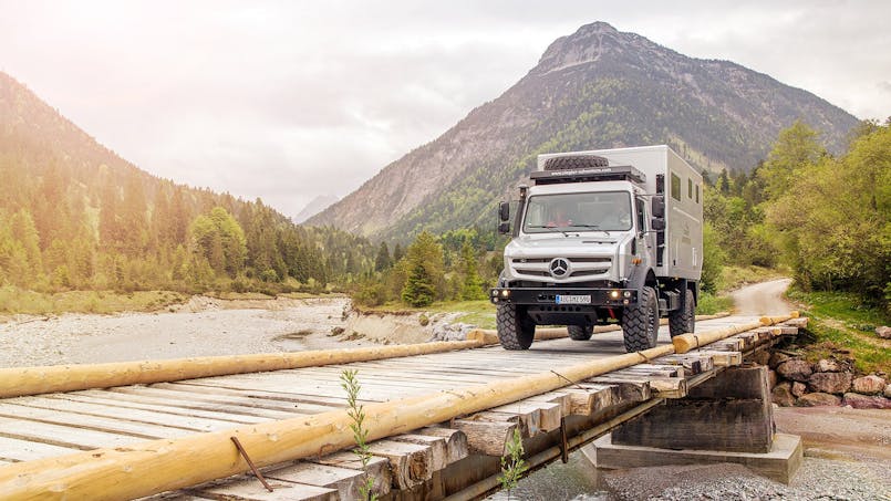 Unimog - á ferðinni