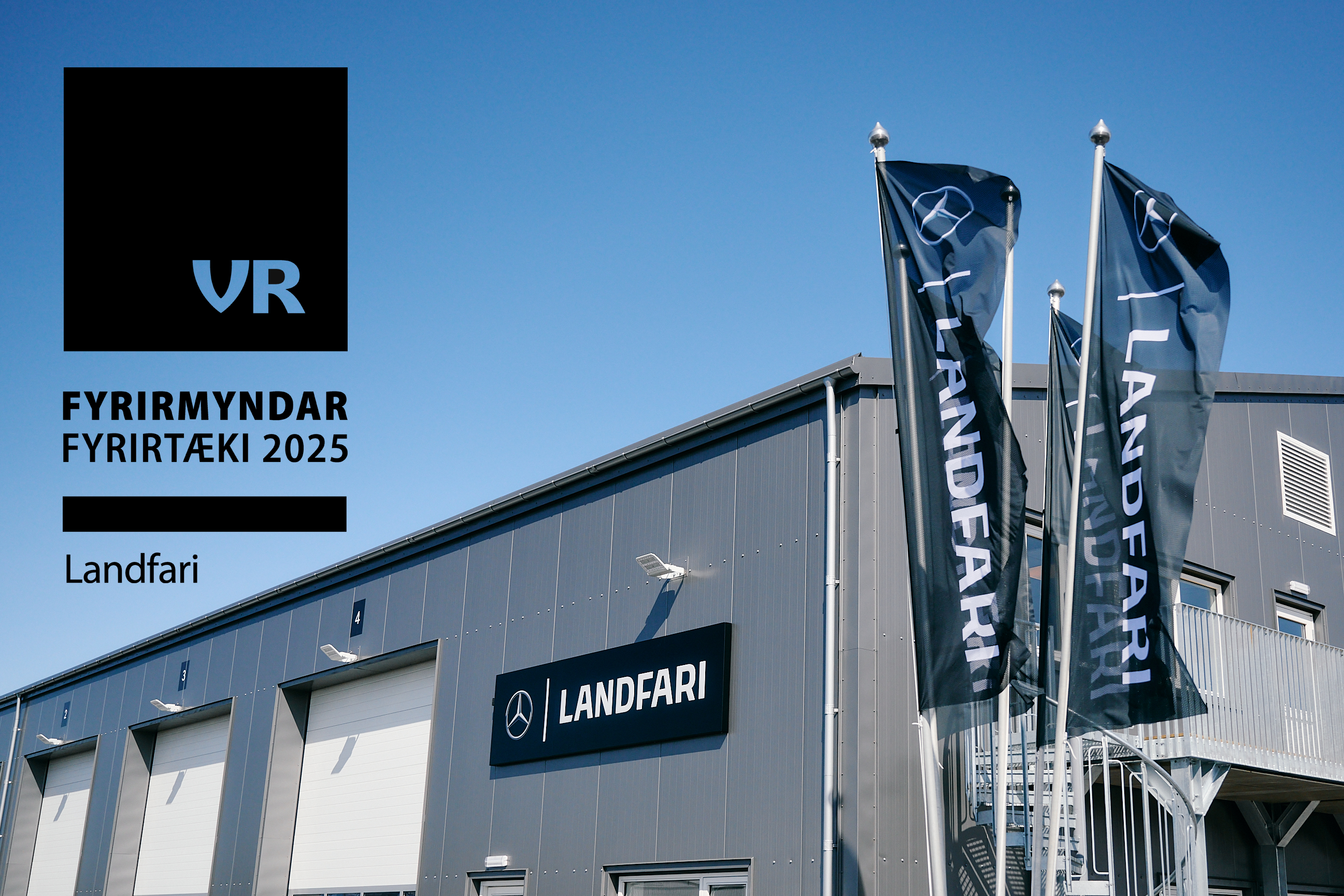 Landfari fyrirmyndarfyrirtæki VR 2025