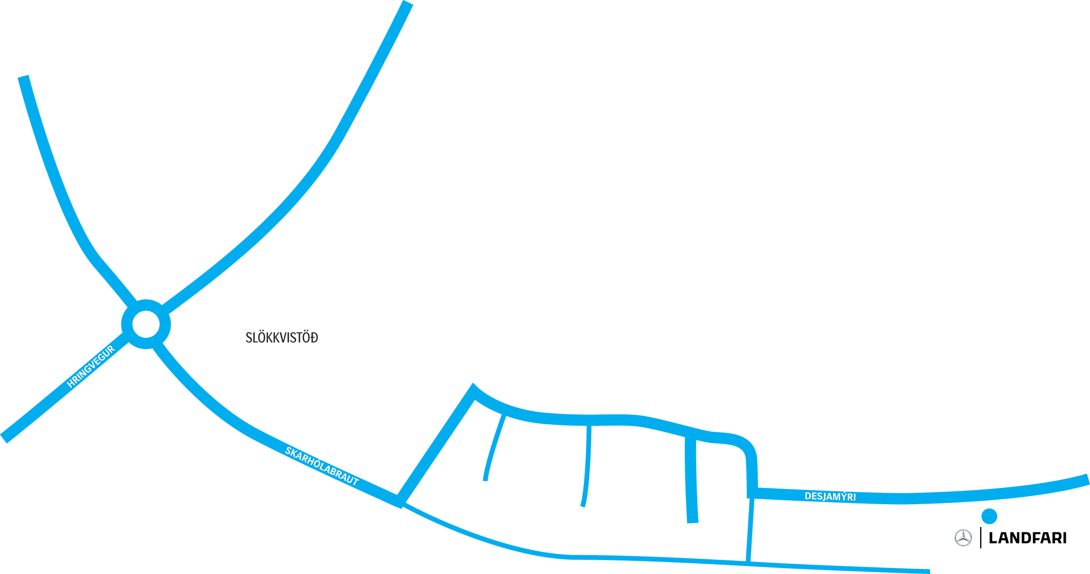 Landfari höfuðstöðvar og þjónustuverkstæði Desjamýri 10 - 270 Mosfellsbæ