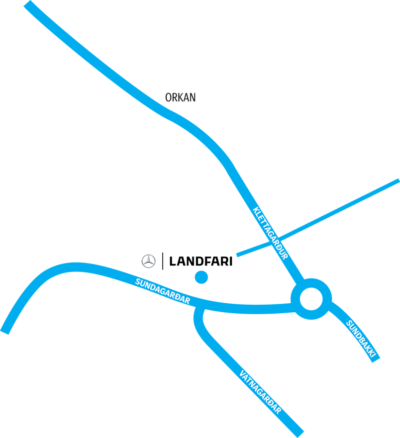 Landfari þjónustuverkstæði Klettagörðum 5 - 104 Reykjavík