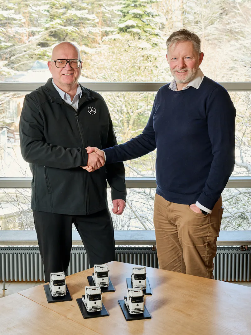 Framkvæmdastjórar Landfara og BM Vallár