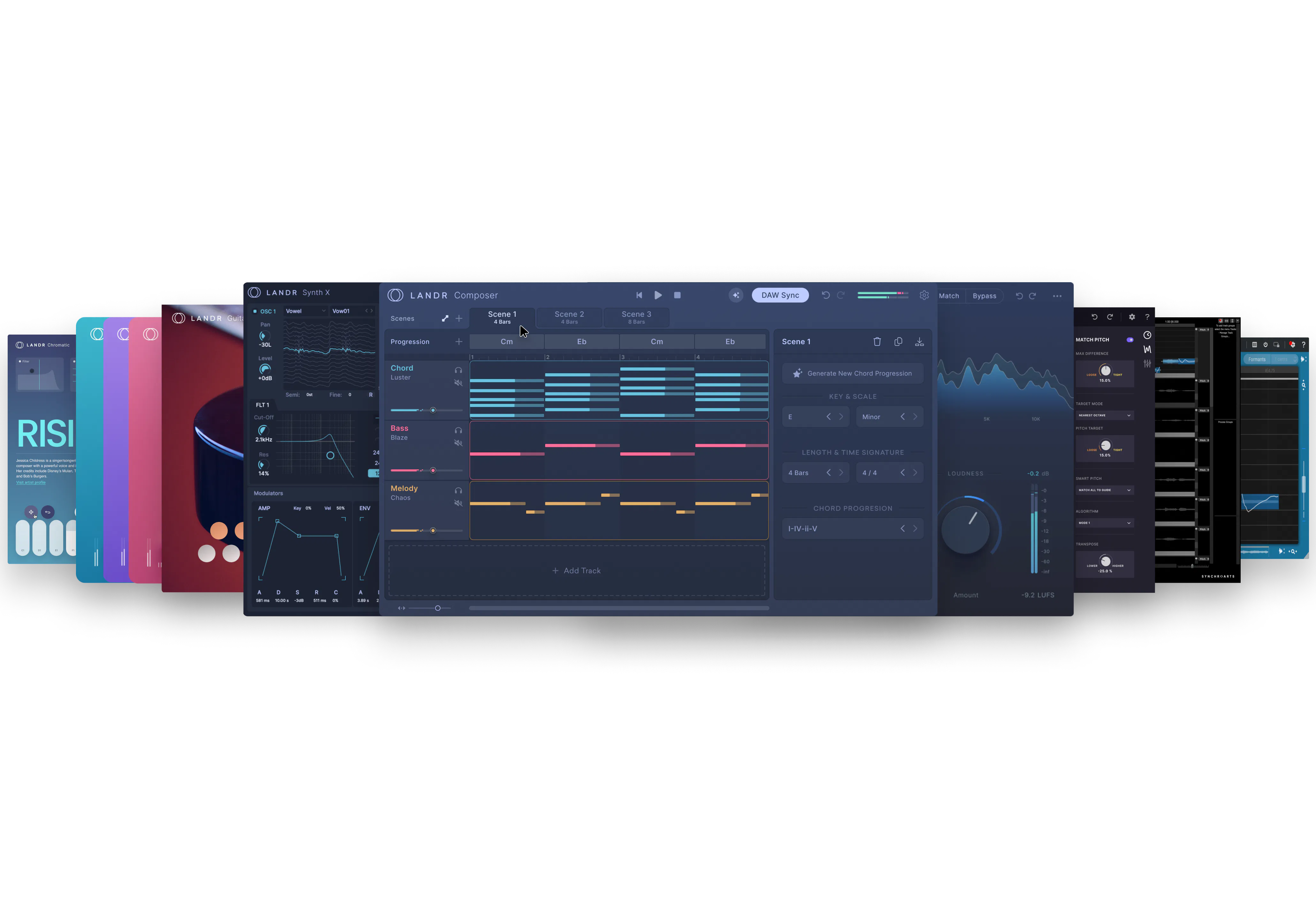 Landr Plugin Bundles Effects Instruments Mastering More Landr