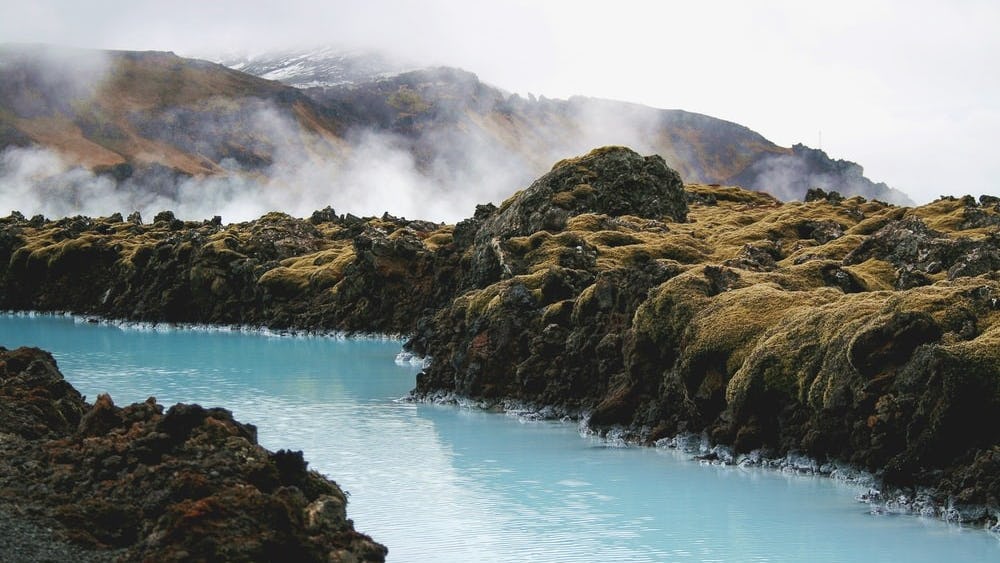 Mynd 1. Bláa lónið er hluti af hringrásarhagkerfinu á Reykjanesi.