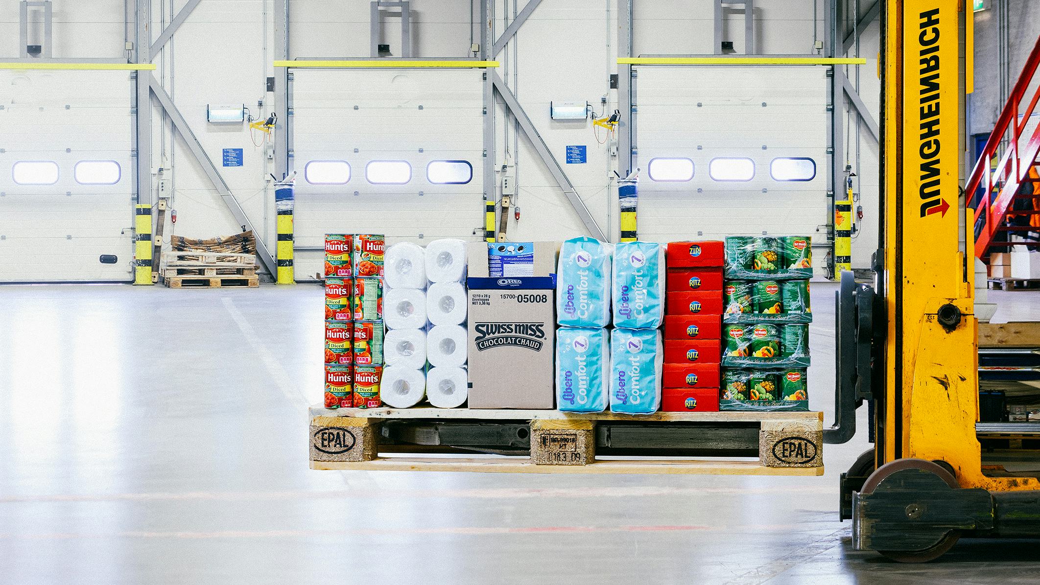 Lyftari í vöruhúsi