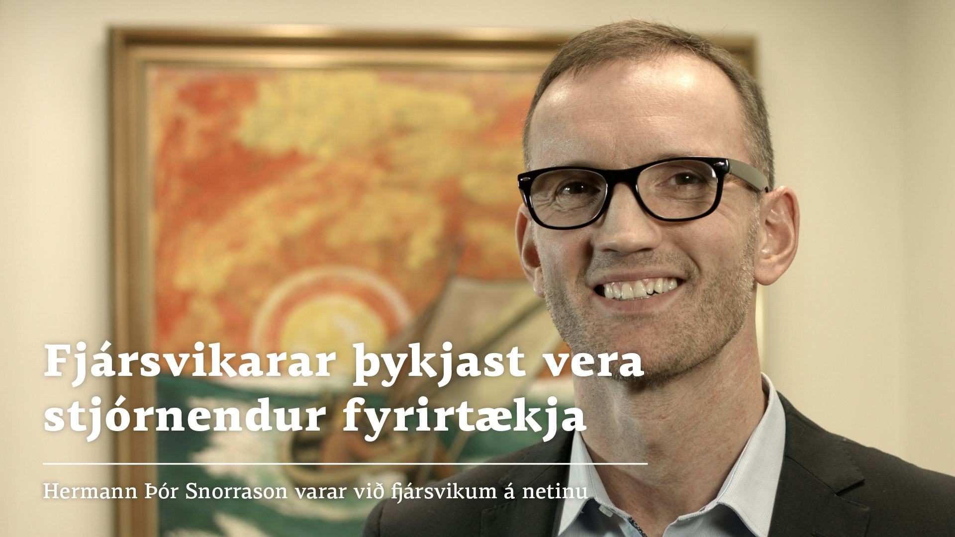 Hermann Þór Snorrason upphafsskjár