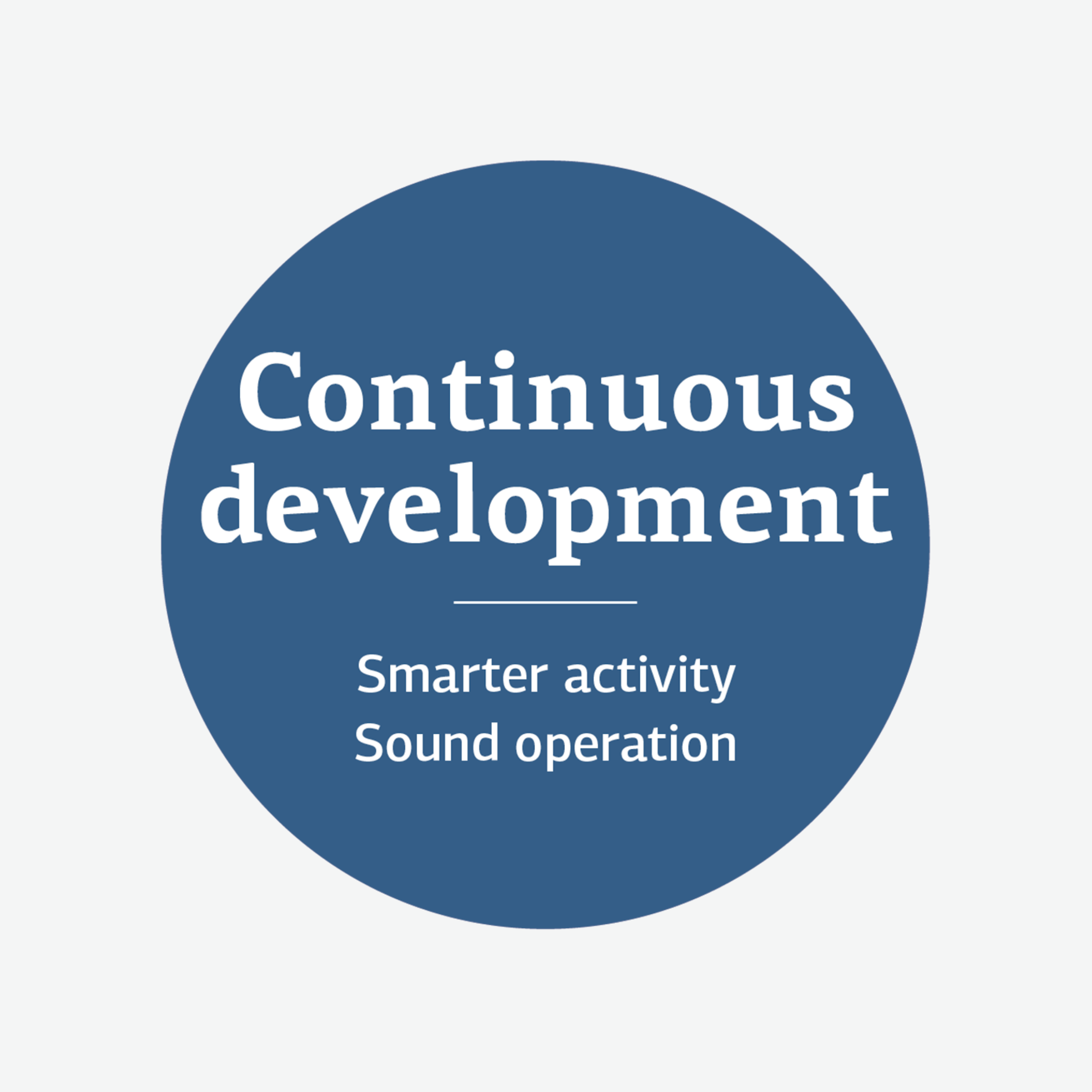 Continuous development