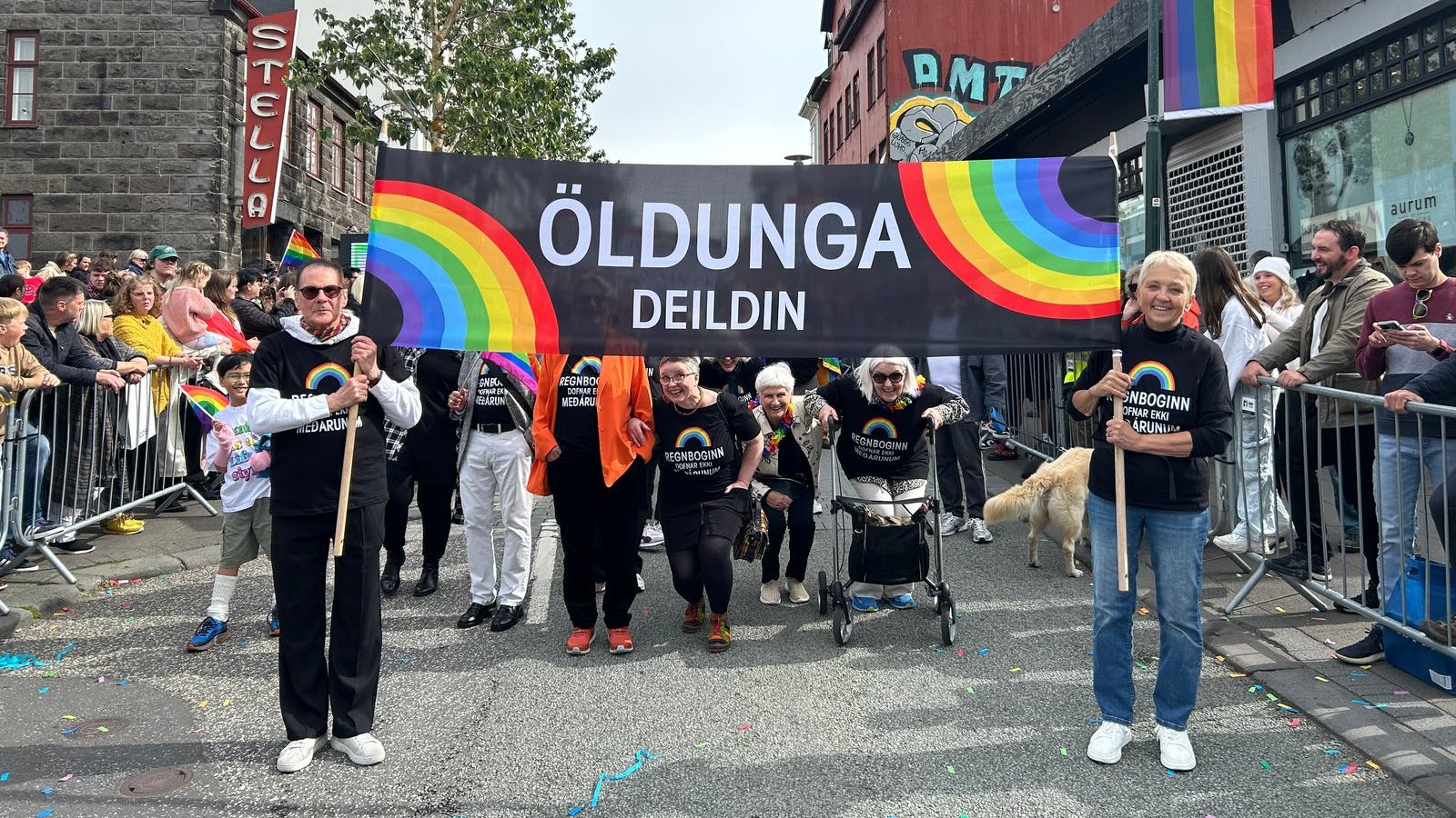 Öldungadeildin í gleðigöngunni