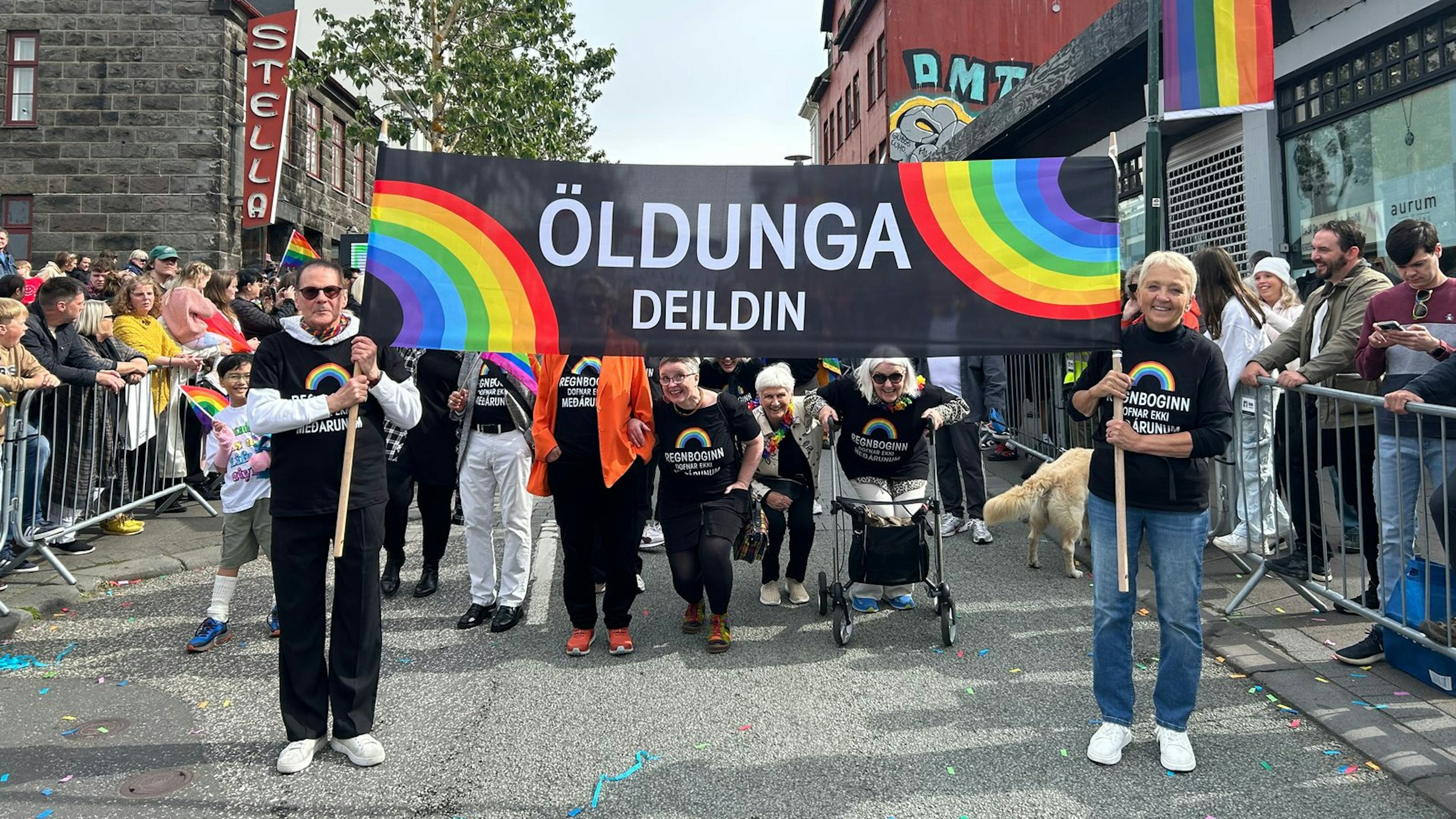 Öldungadeildin í gleðigöngunni