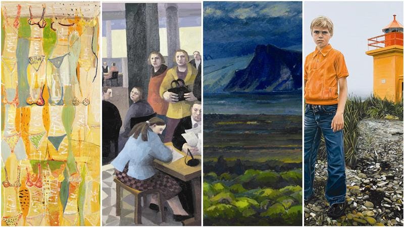 Listaverk kvenna í eigu Landsbankans