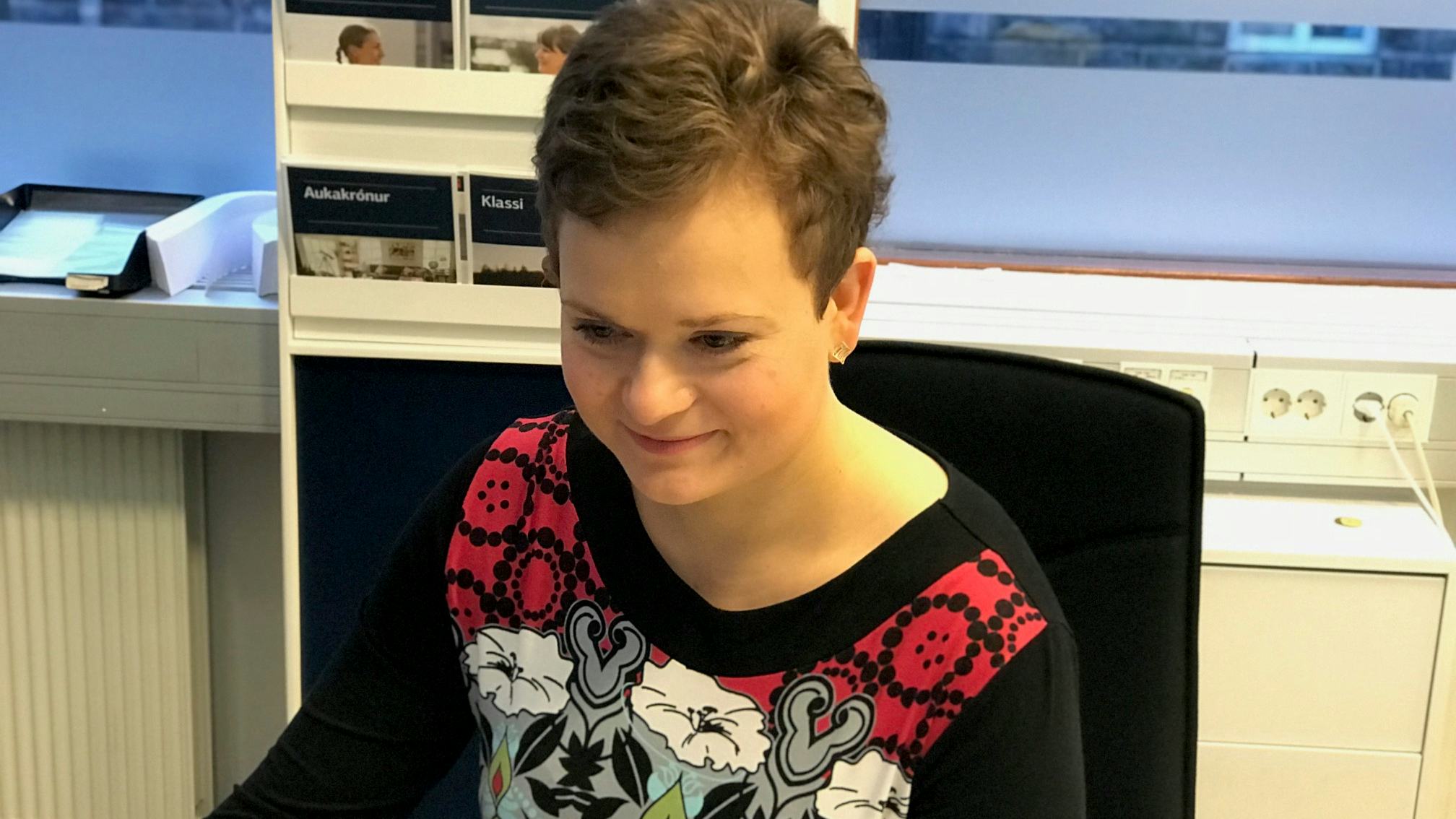 Agnieszka Narkiewicz-Czurylo að störfum