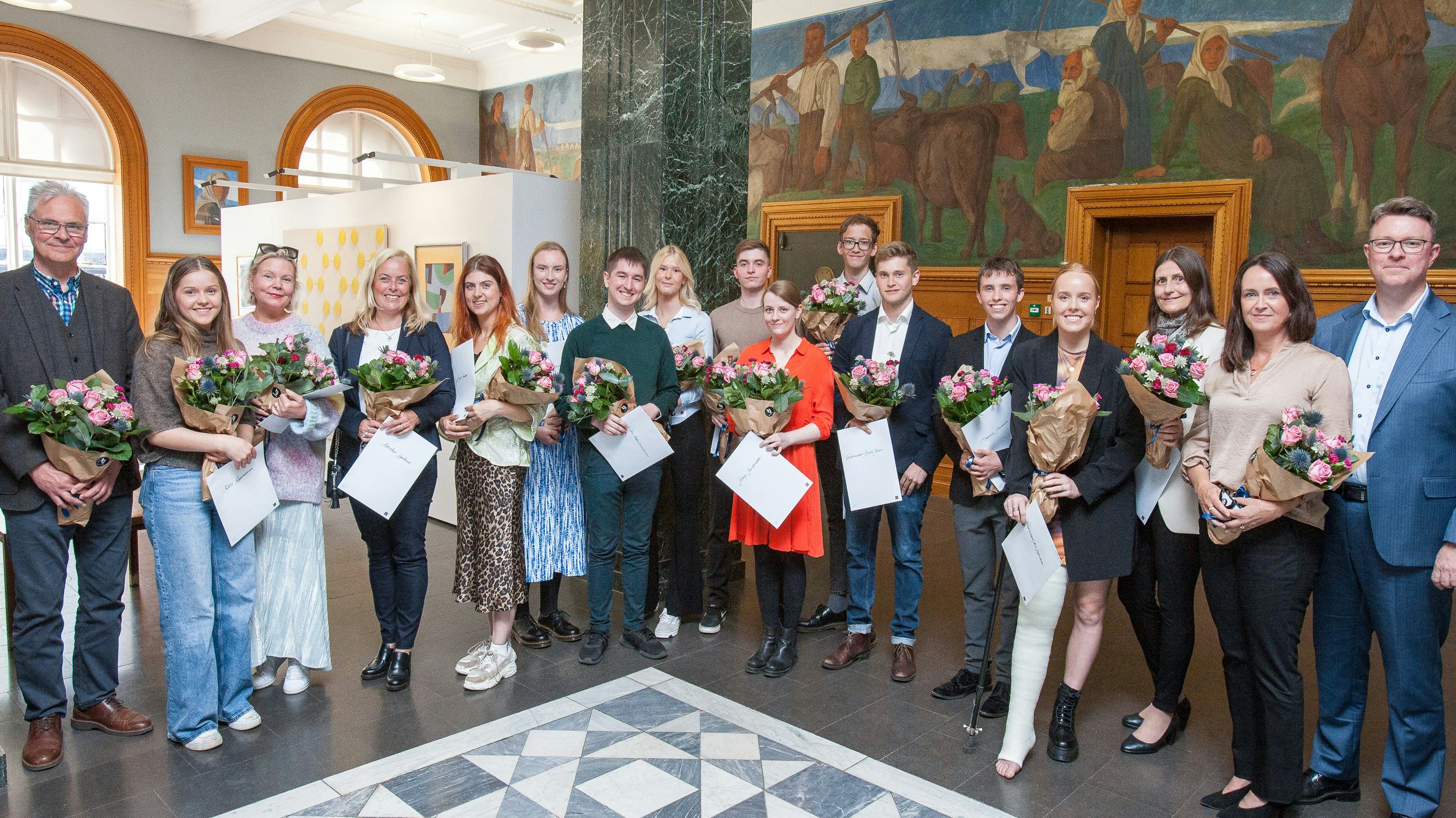 Styrkþegar námsstyrkja Landsbankans